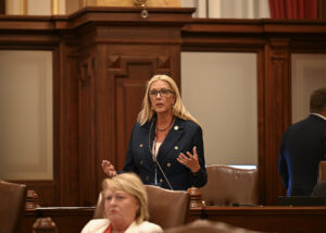 Senator Rezin Speaking on the Senate Floor