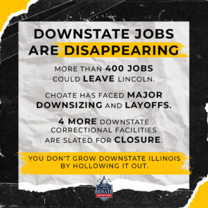 Downstate Jobs Are Disappearing